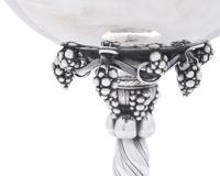 A Large Georg Jensen Silver Grapevine Pattern Centerpiece Tazza
