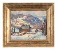 Farm in Winter
