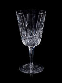 A Waterford Lismore Cut Glass Stemware Service
