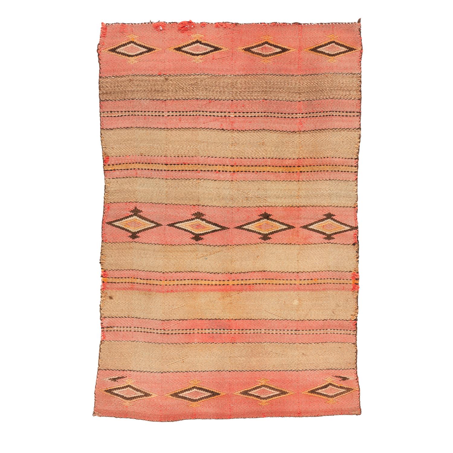 Navajo Diagonal Twill Double Saddle Blankets / Rugs