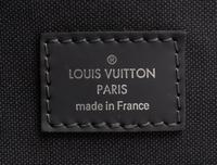 Louis Vuitton Limited Edition Keepall Bandoulière 45 in Damier Cobalt Coated Canvas, Camouflage Bordeaux, Fall Winter 2016