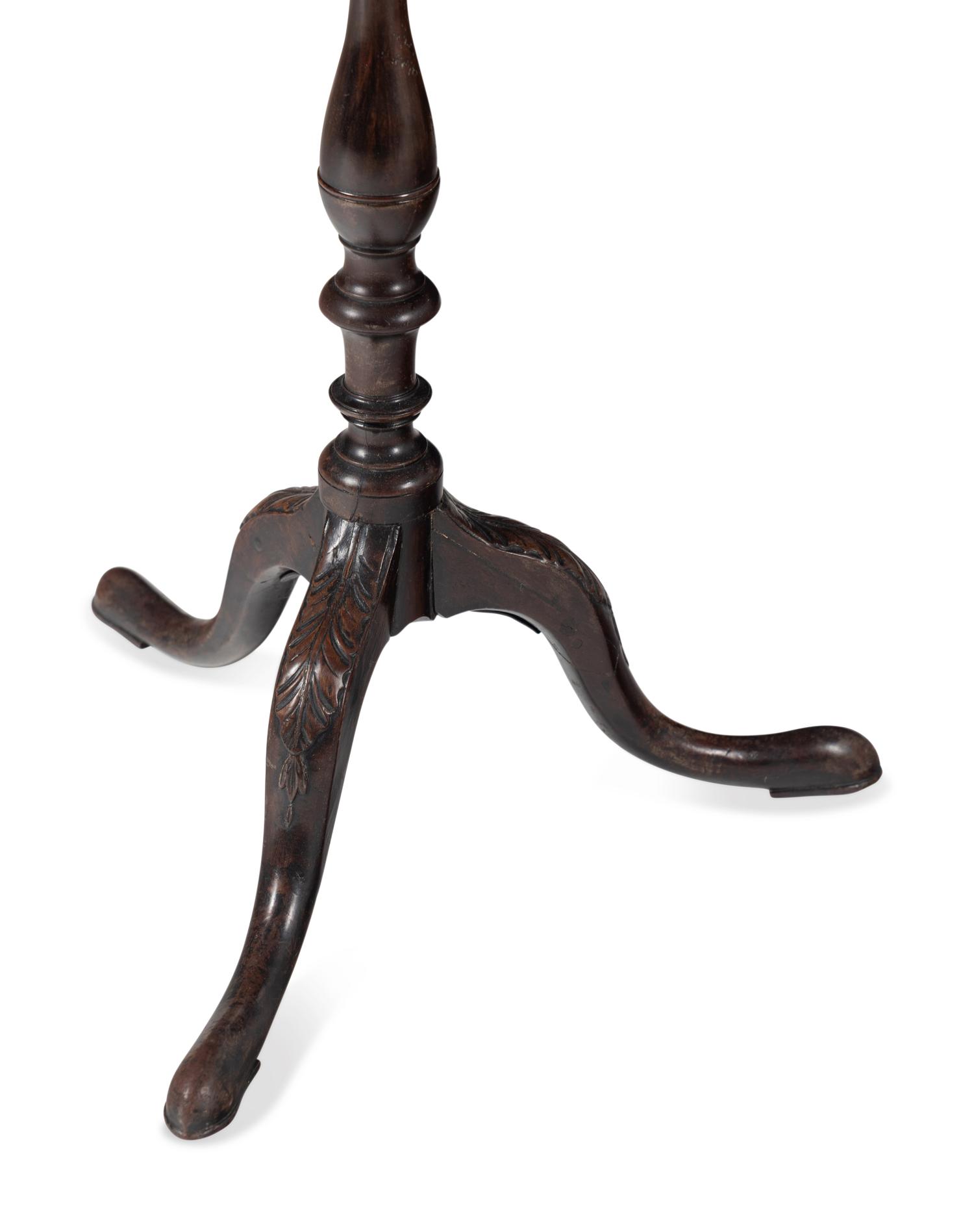 A George III Mahogany Tripod Table