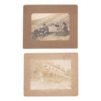 [WESTERN AMERICANA - NEVADA]. A group of early images from Tonopah, Goldfield, and Reno, comprising: