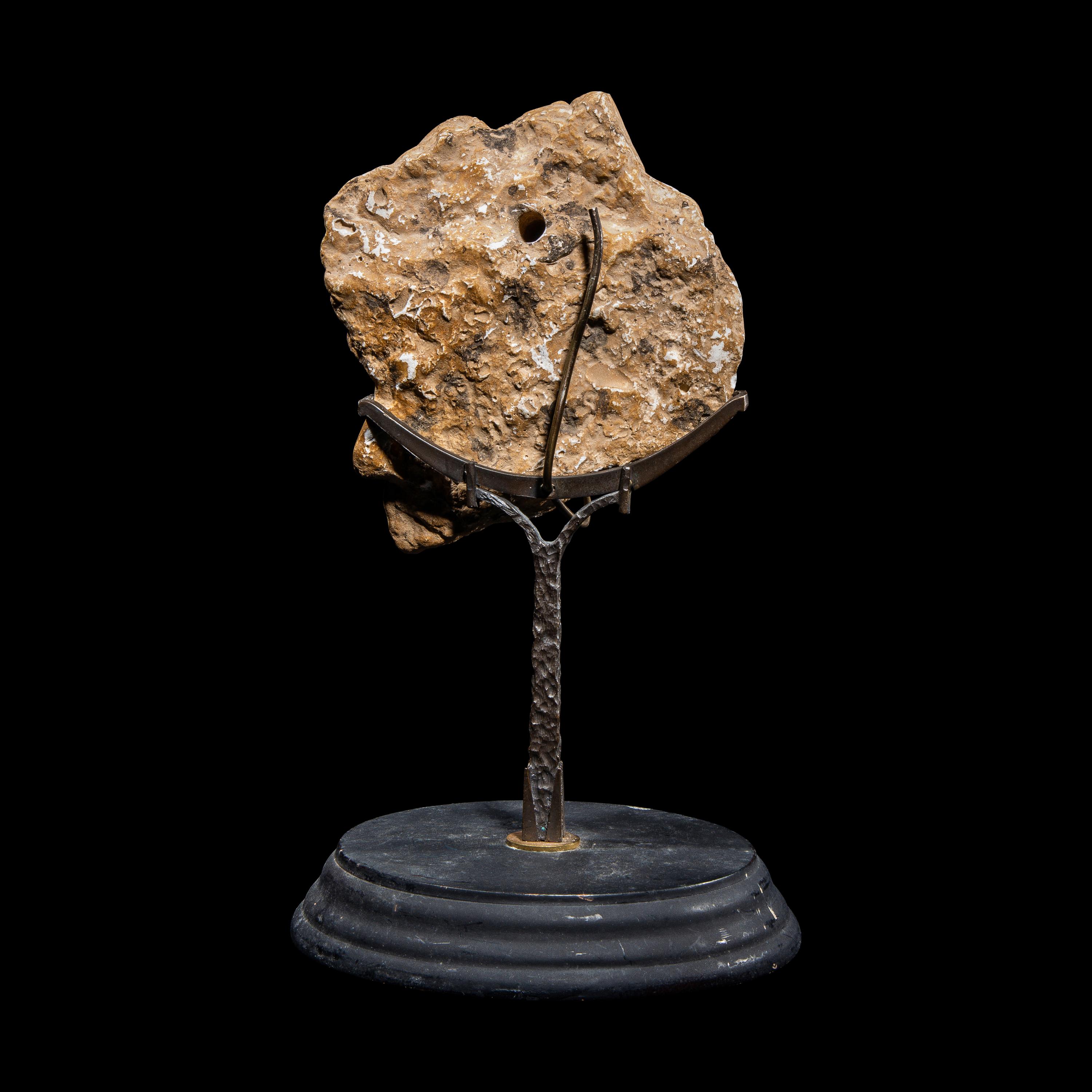 A Sumerian Stone Face Fragment