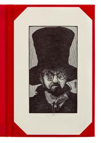 DODGSON, Charles Lutwidge ("Lewis Carroll") (1832-1898). -- MOSER, Barry, illustrator. Alice's Adventures in Wonderland. Berkeley: The Pennyroyal Press for The University of California Press, 1982.