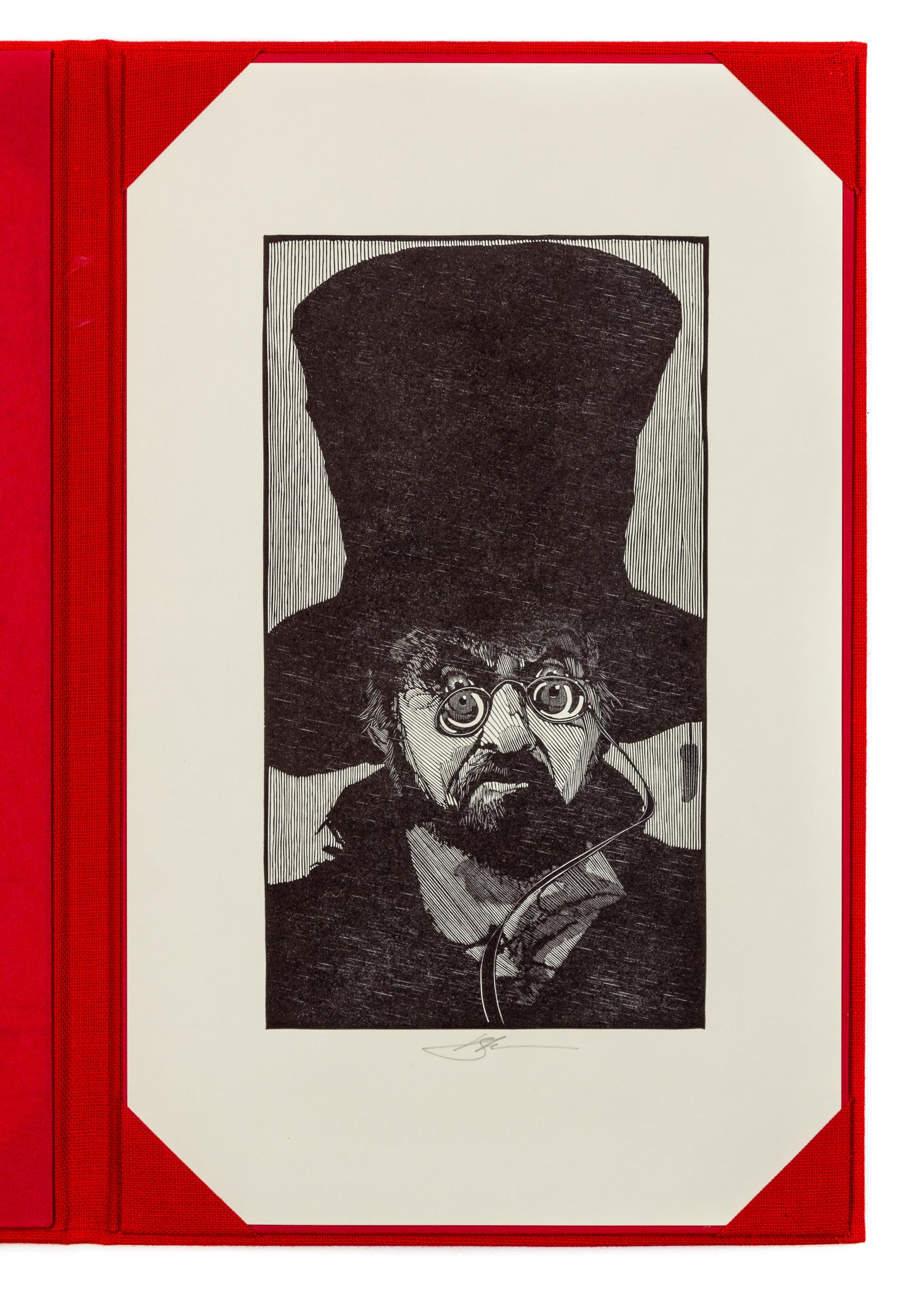 DODGSON, Charles Lutwidge ("Lewis Carroll") (1832-1898). -- MOSER, Barry, illustrator. Alice's Adventures in Wonderland. Berkeley: The Pennyroyal Press for The University of California Press, 1982.