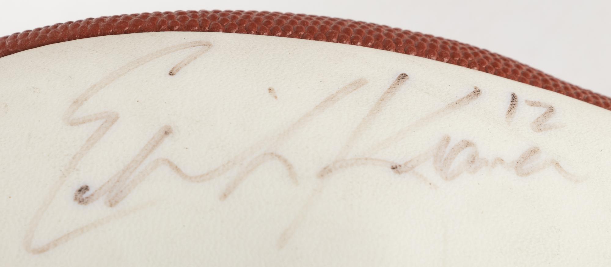 A Chicago Bears Multi Signed Autograph Football Including Walter Payton, Mike Ditka and Dick Butkus (Beckett Authentication Services BAS Certified),