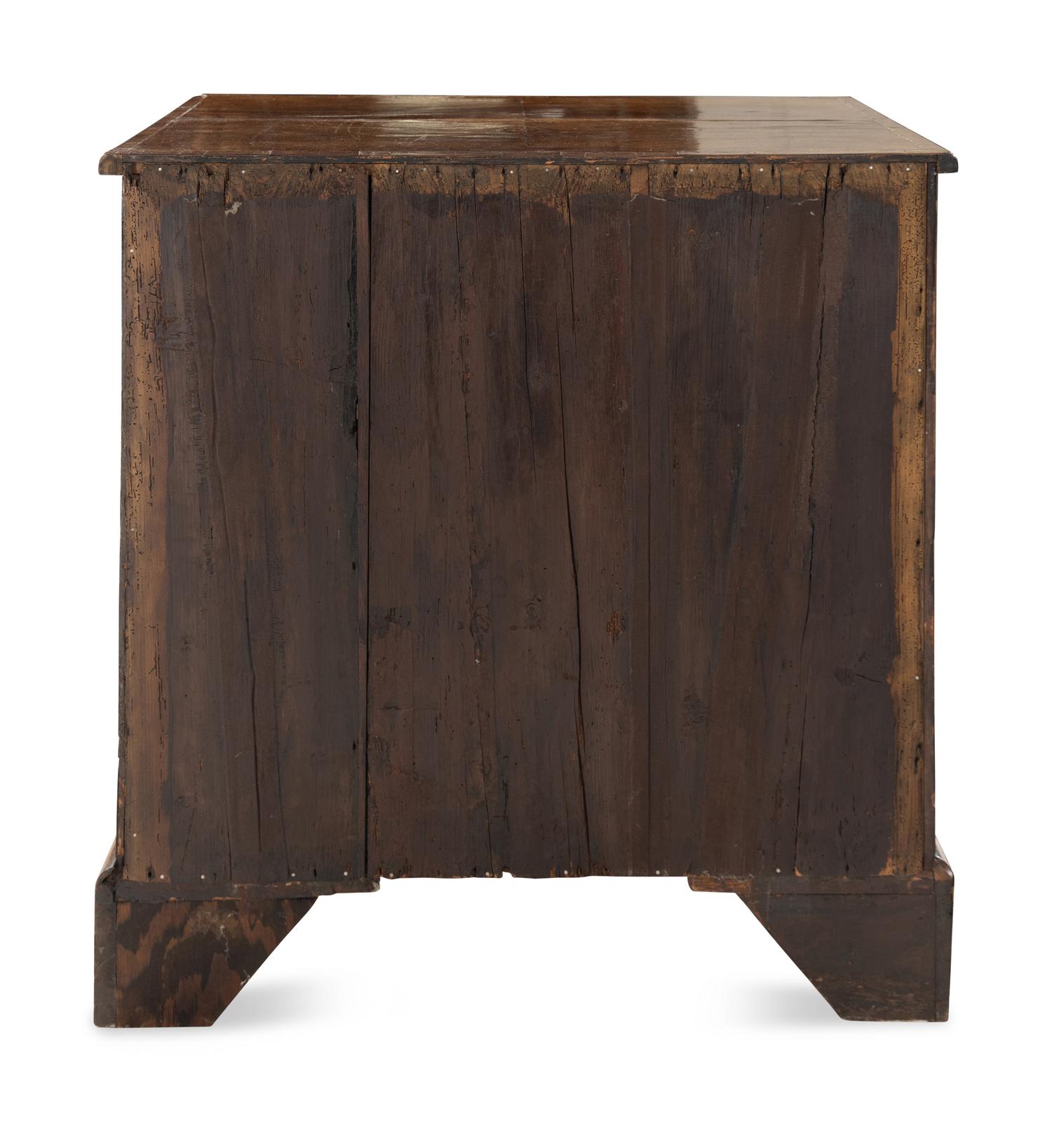 A George II Walnut Chest of Drawers
