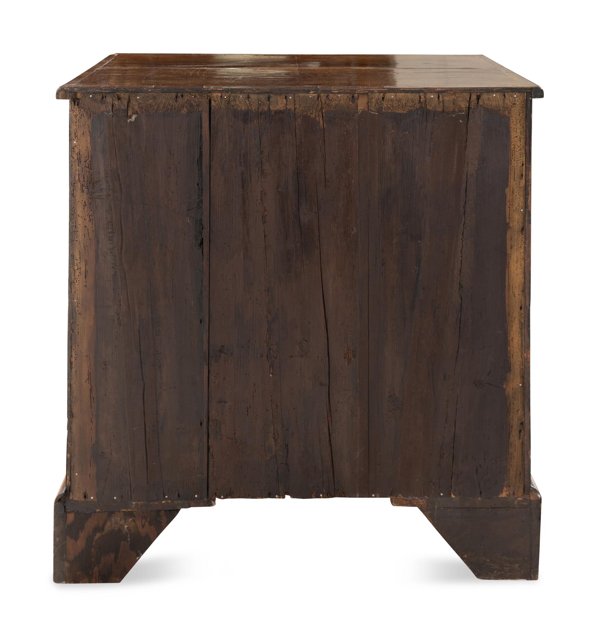 A George II Walnut Chest of Drawers