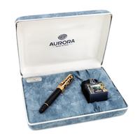 An Aurora Venezia Special Edition Fountain Pen and Ink Set
