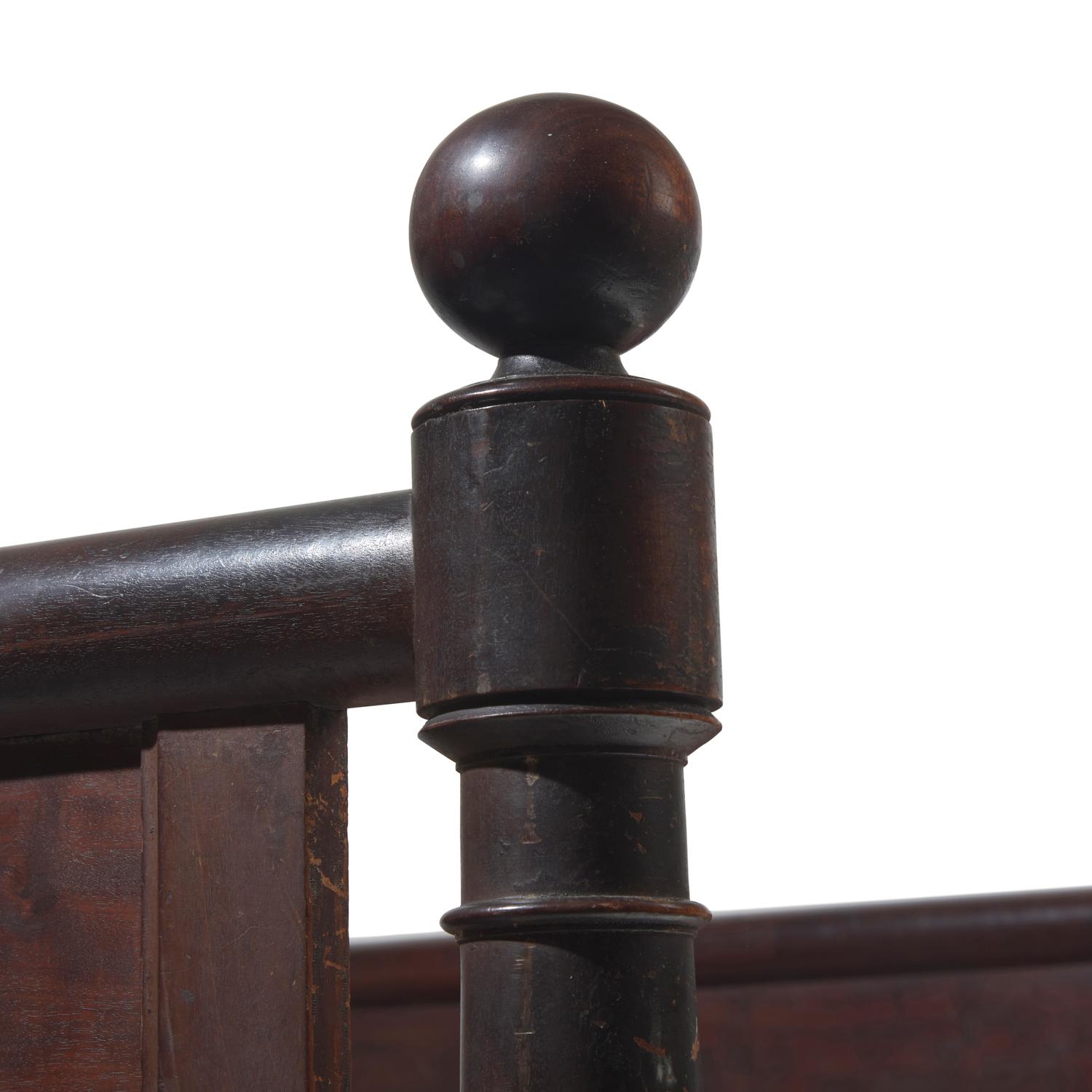 A Southern Classical Mahogany Bed