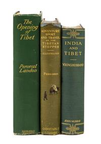 [TIBET]. A group of 3 works, comprising: