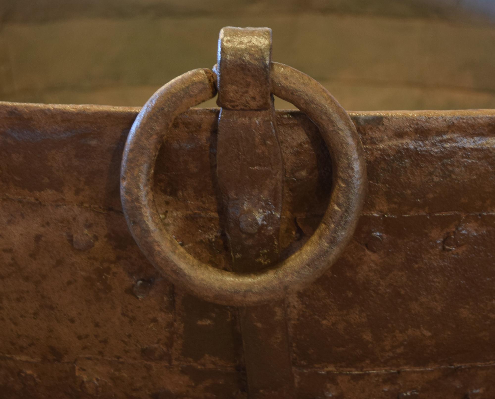 An Iron Kadai Bowl 42" W x 42" D x 14" H — India, Circa 1850