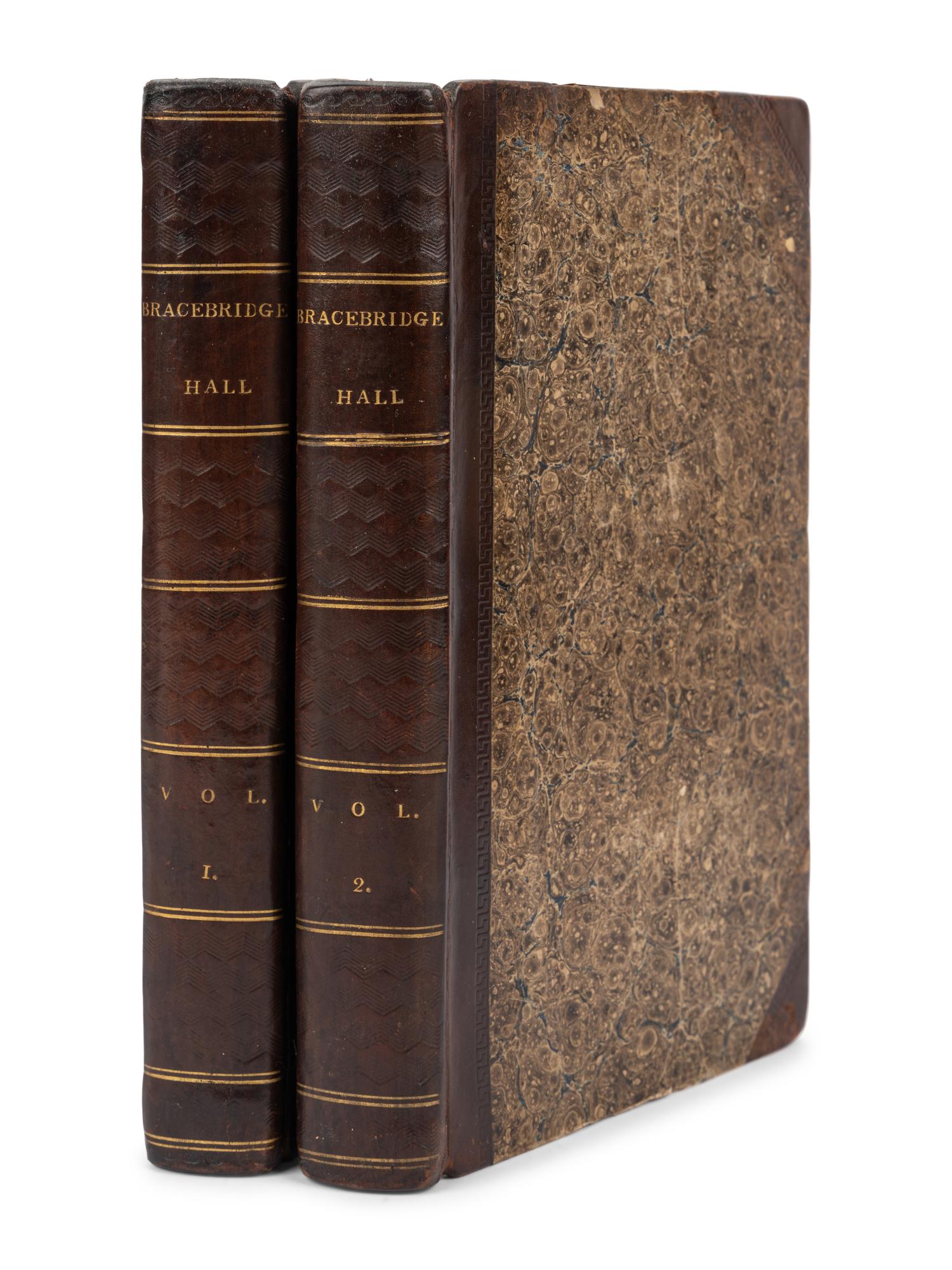 IRVING, Washington (1783-1859). Bracebridge Hall . London: John Murray, 1822.