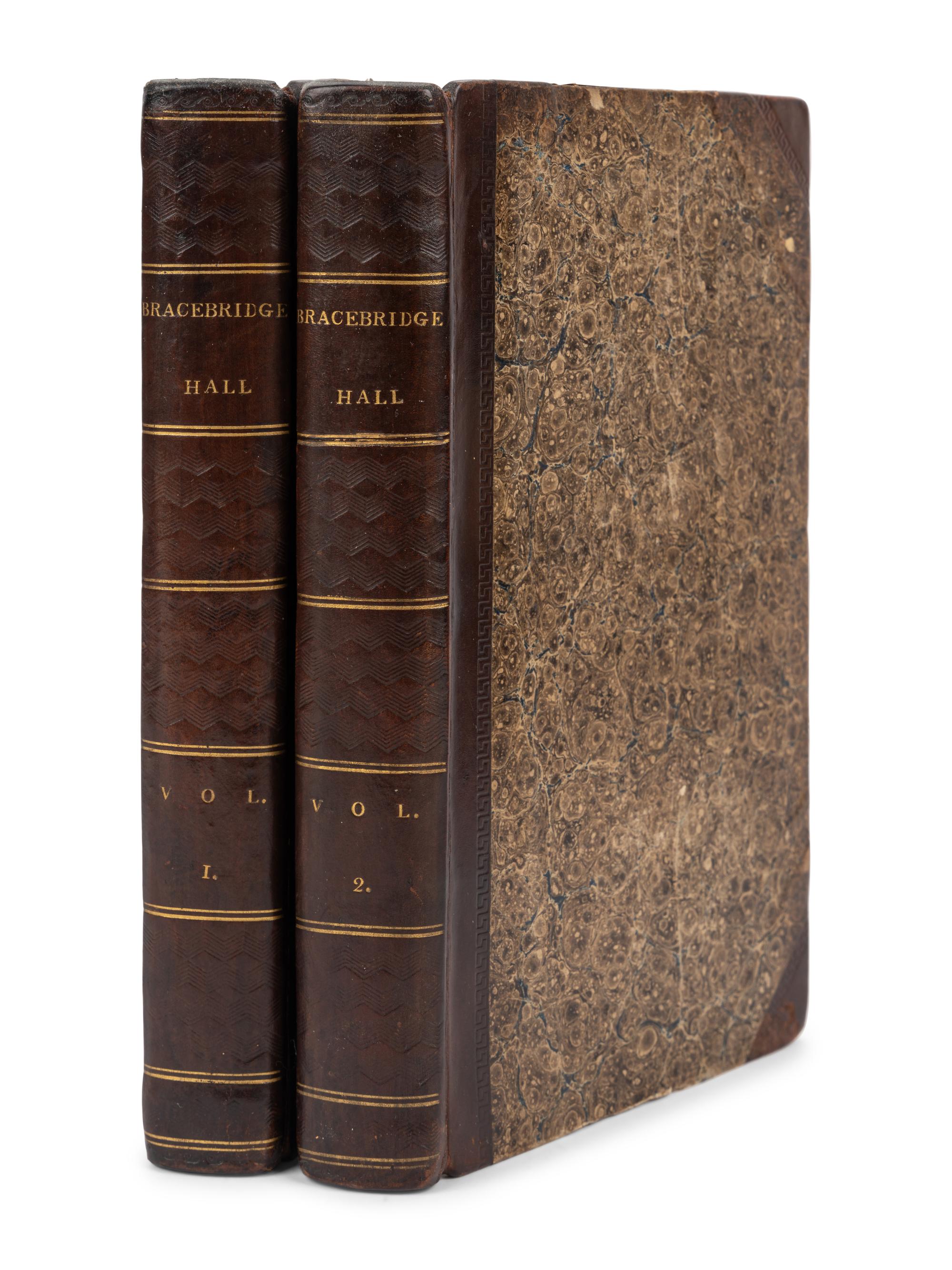 IRVING, Washington (1783-1859). Bracebridge Hall . London: John Murray, 1822.