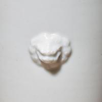 A Chinese Blanc-de-Chine Porcelain Sleeve Vase, Early Qing Dynasty — 清早期 德化白瓷雙獸首筒瓶