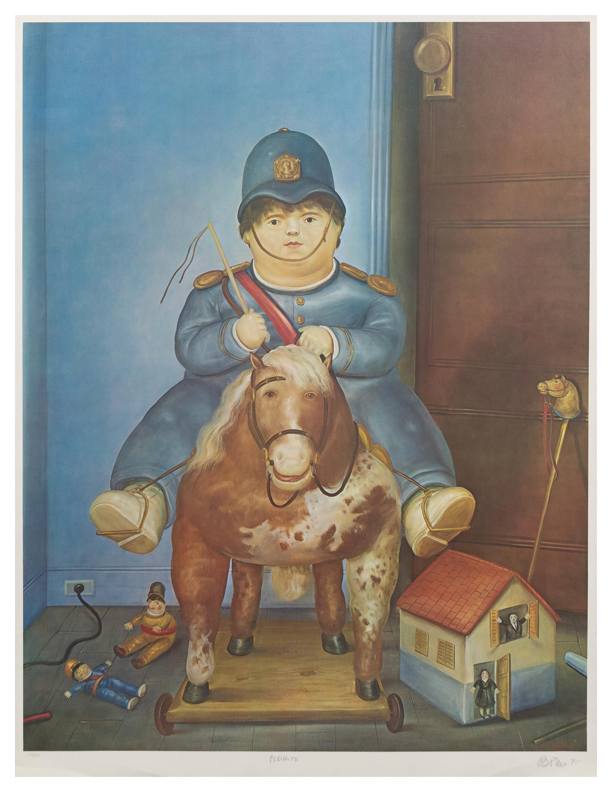 Fernando Botero, (Colombian, 1932), Pedrito, 1975