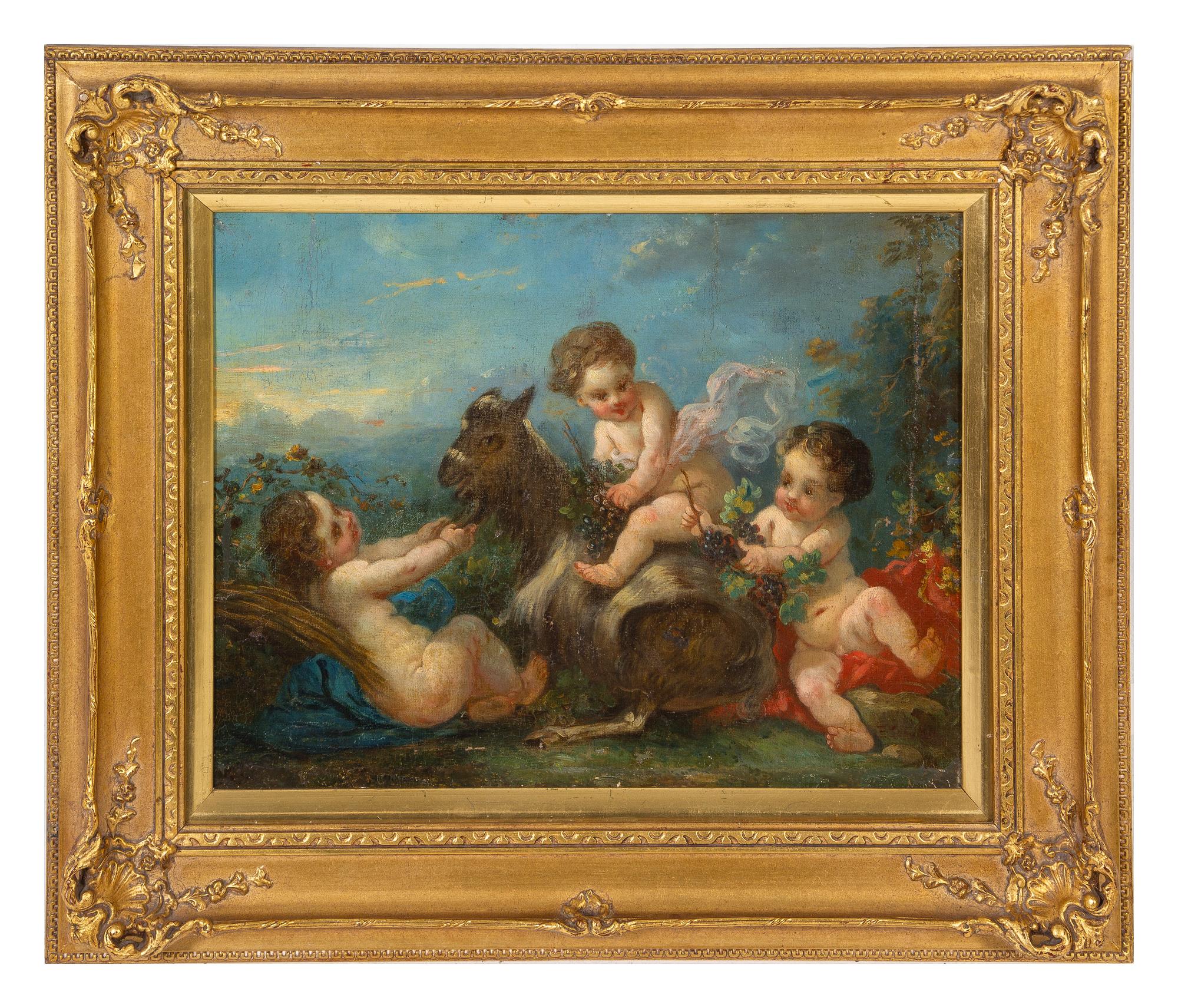 Manner of Francois Boucher, (18th/19th Century), Three Putti