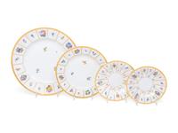 A Royal Copenhagen Porcelain Dinner Service