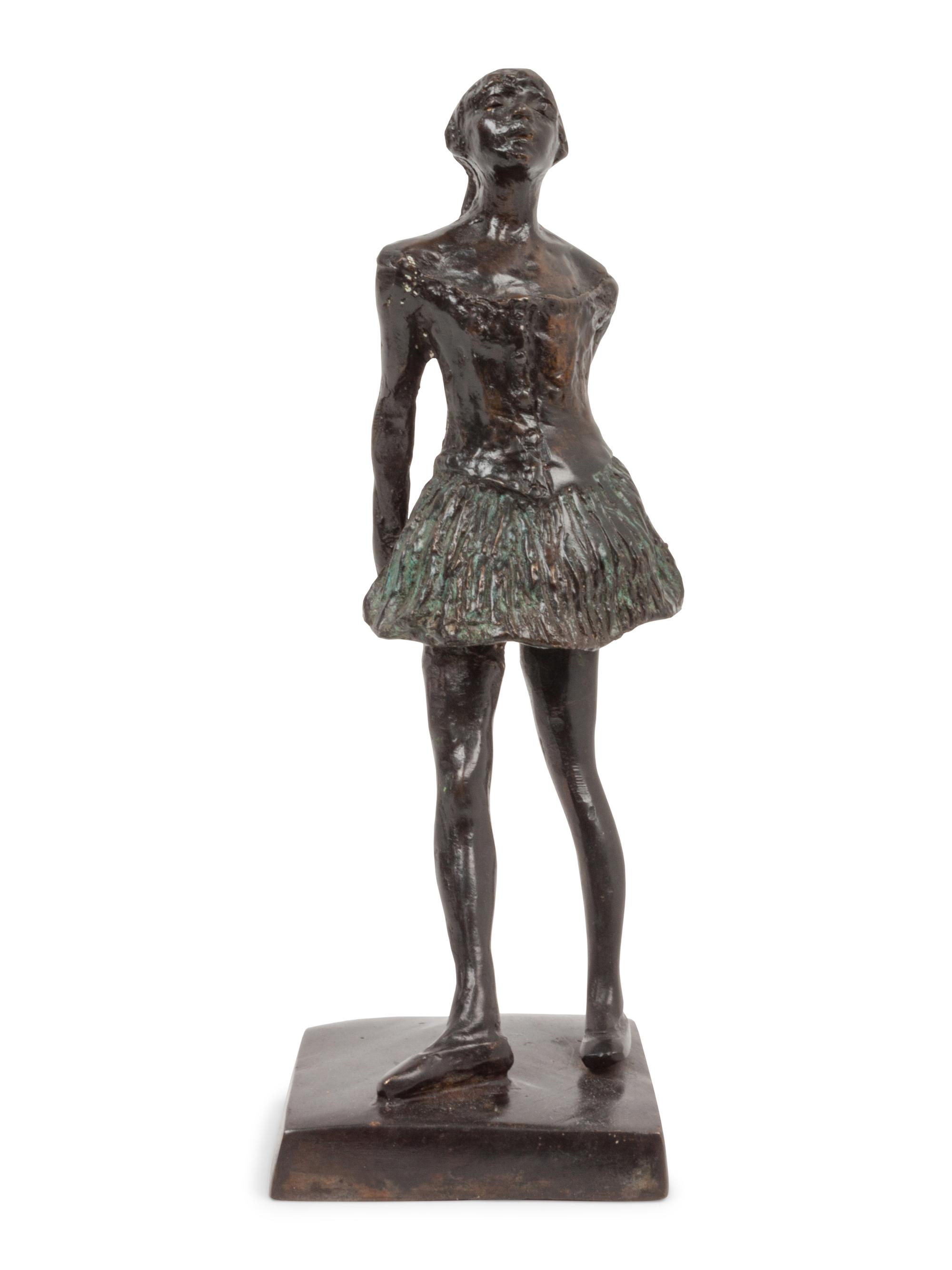 A Pair of Bronze Figures, One After Edgar Degas