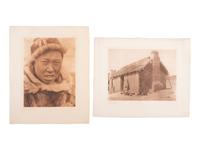 CURTIS, Edward (1868-1952). A group of 25 portfolio photogravures from the North American Indian.