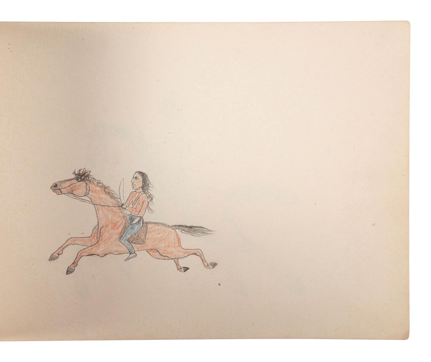 Rosebud Agency Sketchbook, by "Jack"
