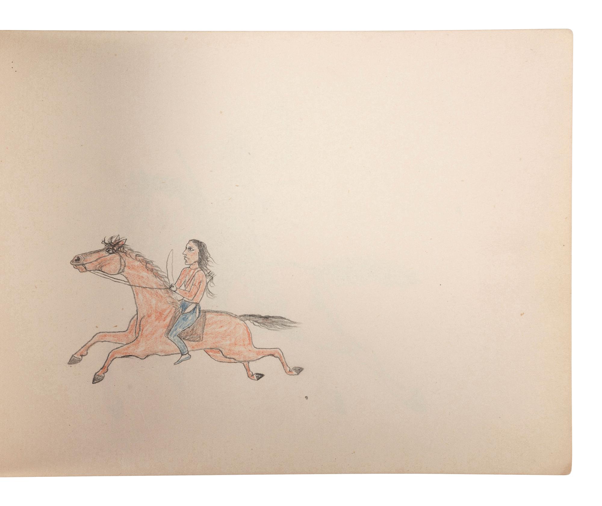 Rosebud Agency Sketchbook, by "Jack"