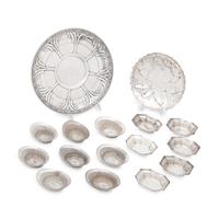 A Group of Fifteen American Silver Table Articles
