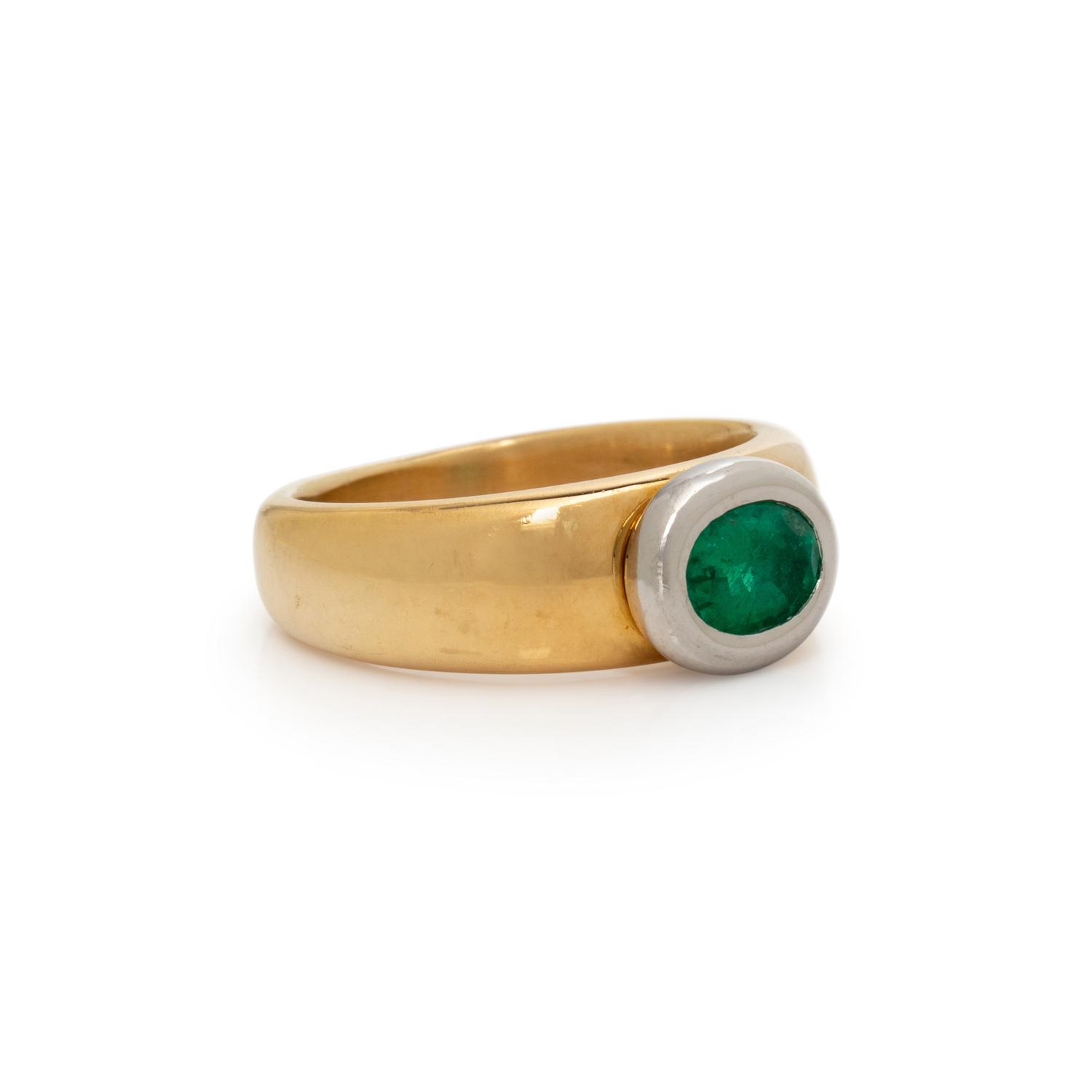 THOMAS LEYSER, EMERALD RING