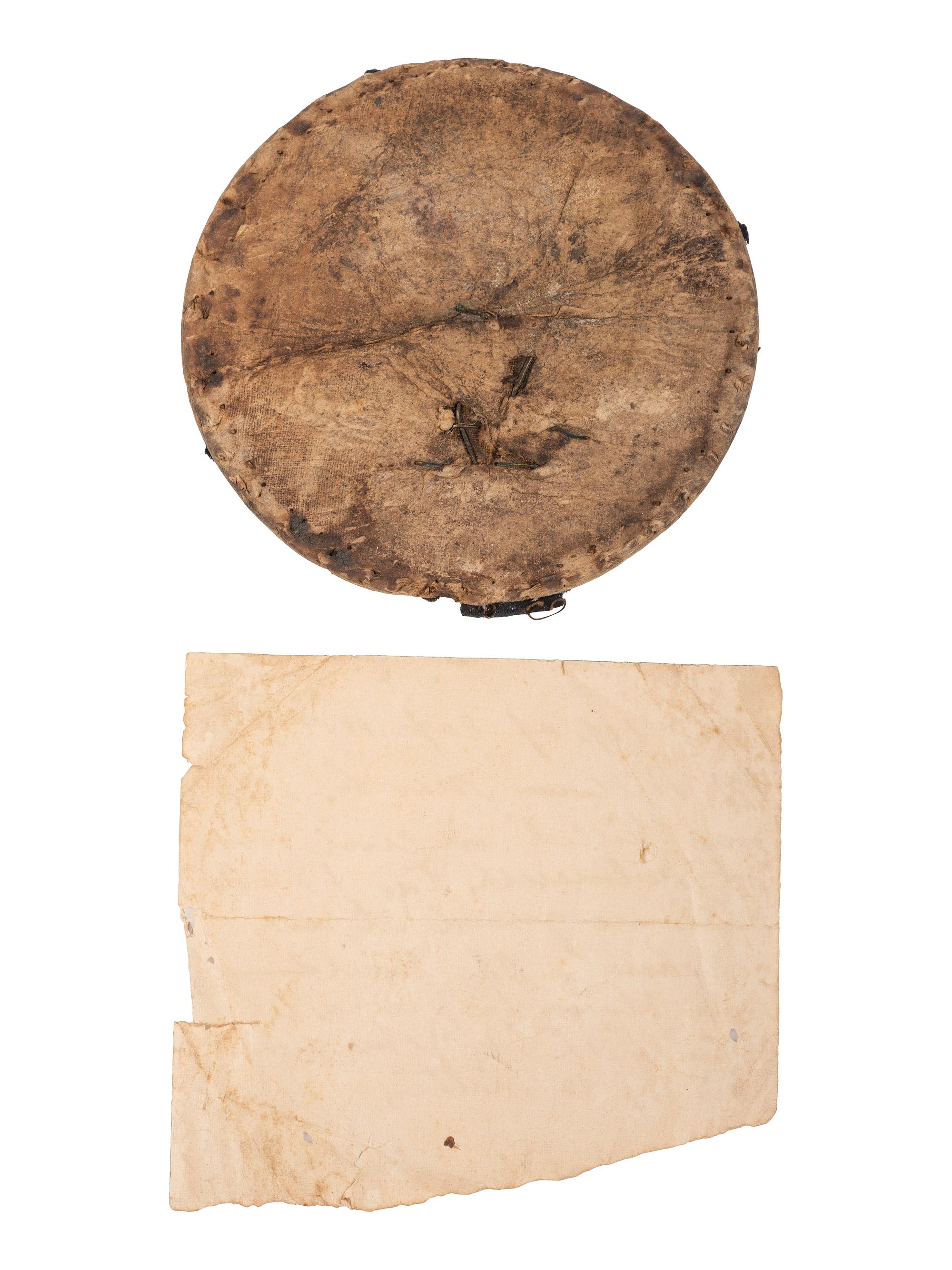 Private William March, Company A, 23rd New York Volunteer Infantry Regiment, KIA at Falmouth, VA. A group of items highlighted by remnant of March's Model 1858 forage cap, recovered from the arsenal explosion that killed him.