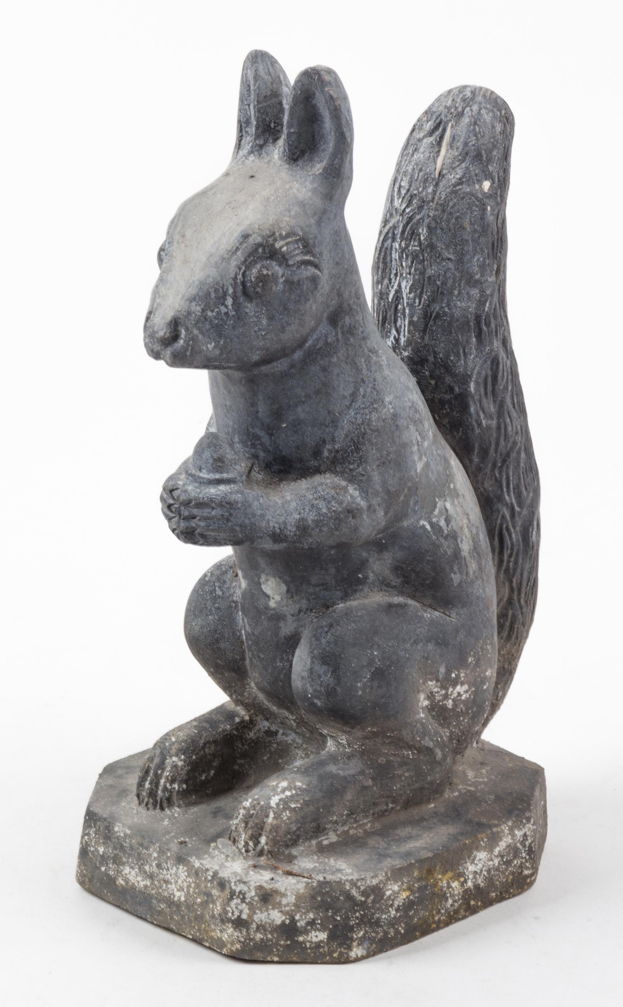 A Lead Garden Figure Height 11 inches.
