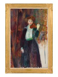Girl with Violin , c. 1917