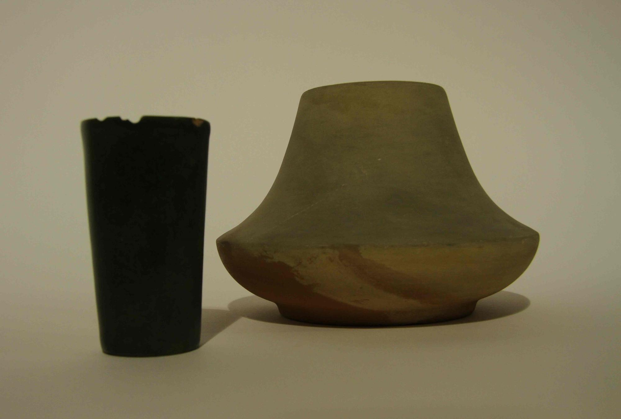 An Early Haeger Pottery Unglazed Vase Height of vase 5 1/2 inches. — 1918