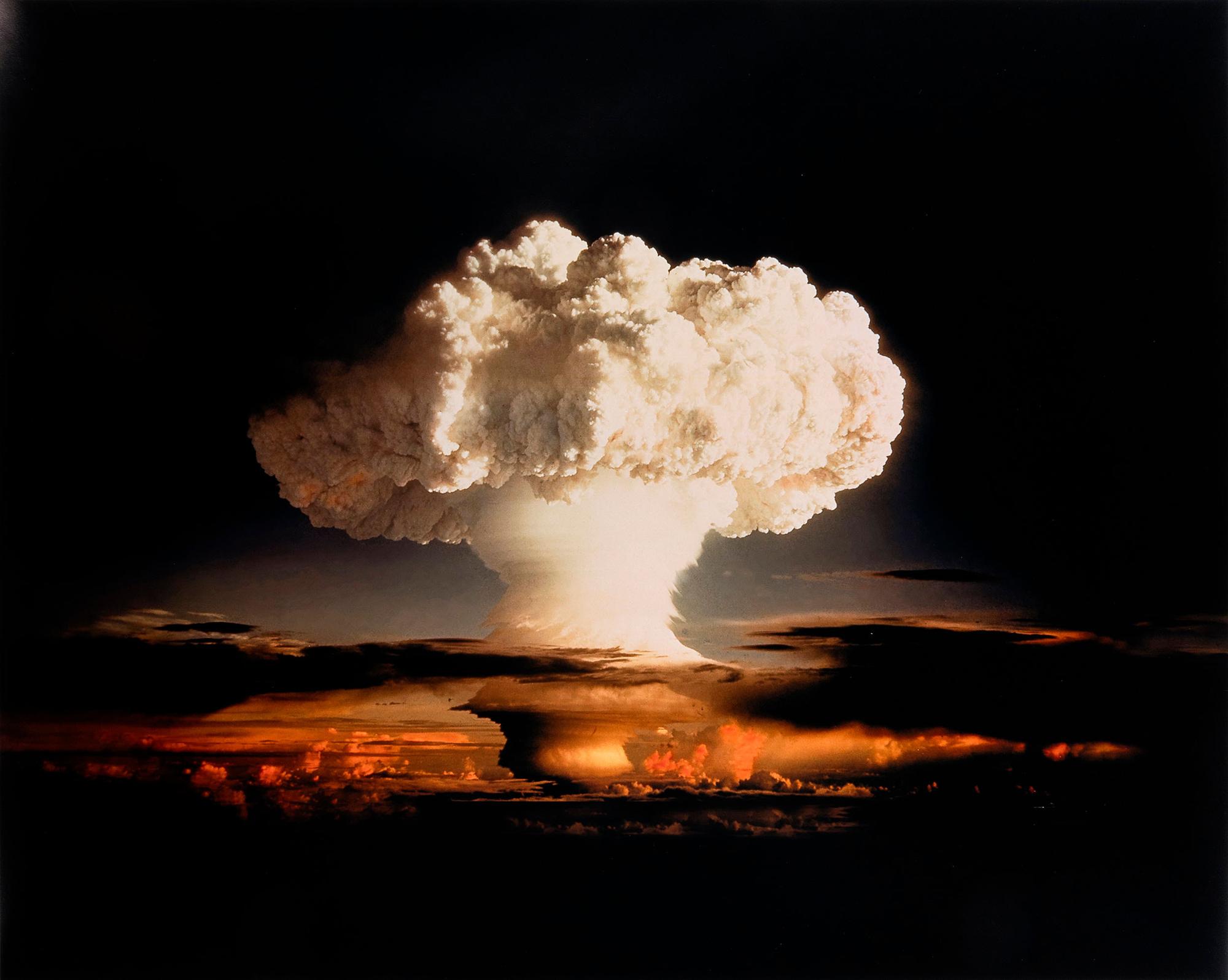 [NUCLEAR TESTS] 3 photos documenting tests from Operations Ivy, Castle, and Dominick, 1952-1962.