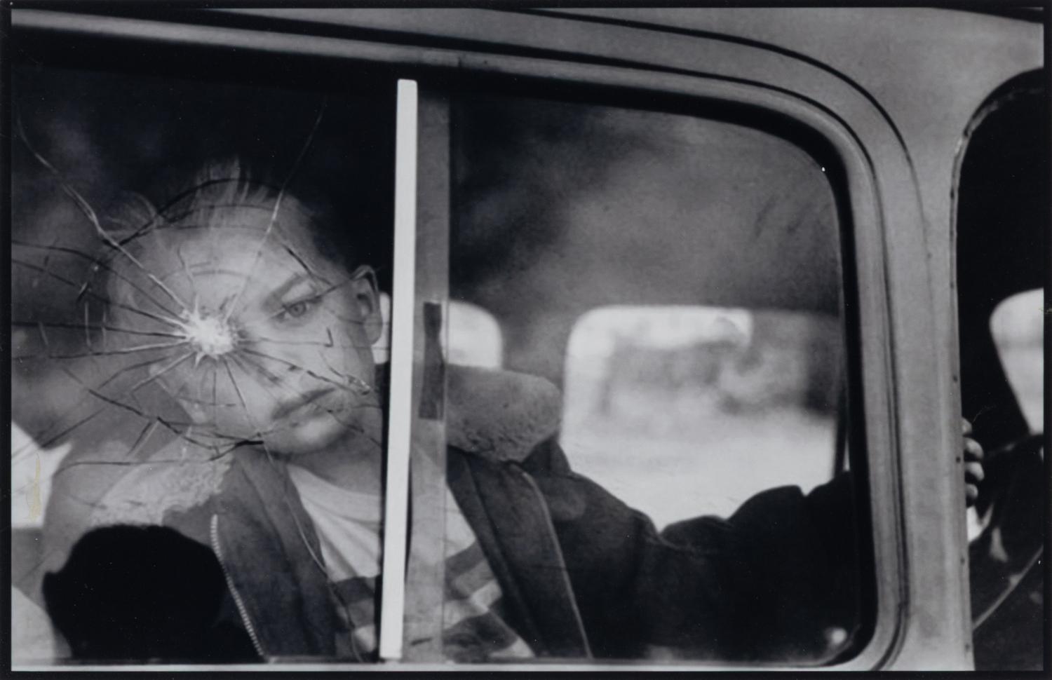Cracked Glass with Boy, 1955; printed later