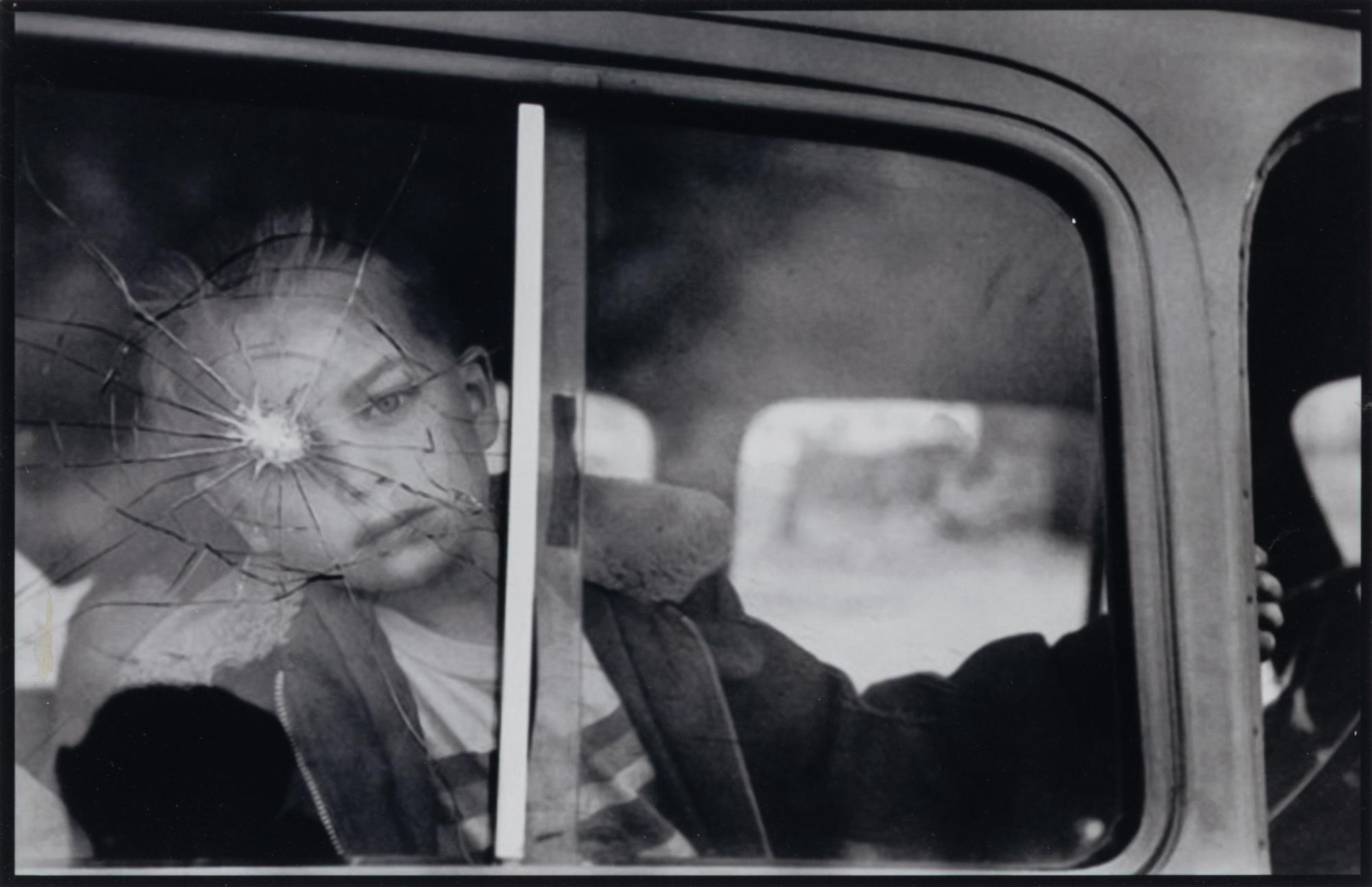 Cracked Glass with Boy, 1955; printed later