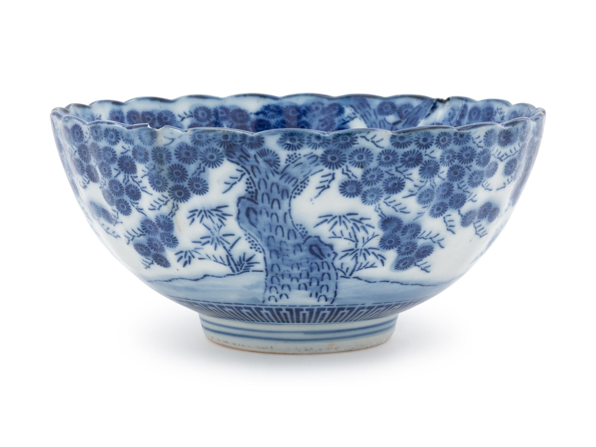 Three Japanese Porcelain Articles