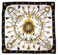 An Hermes 90cm Silk Scarf, 36" x 36".