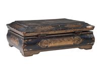 A Chinese Canton Lacquer Box