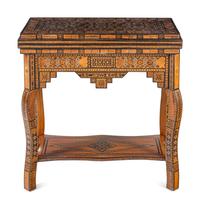 A Levantine Marquetry Game Table