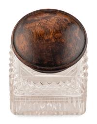 An English Rosewood Ink Stand