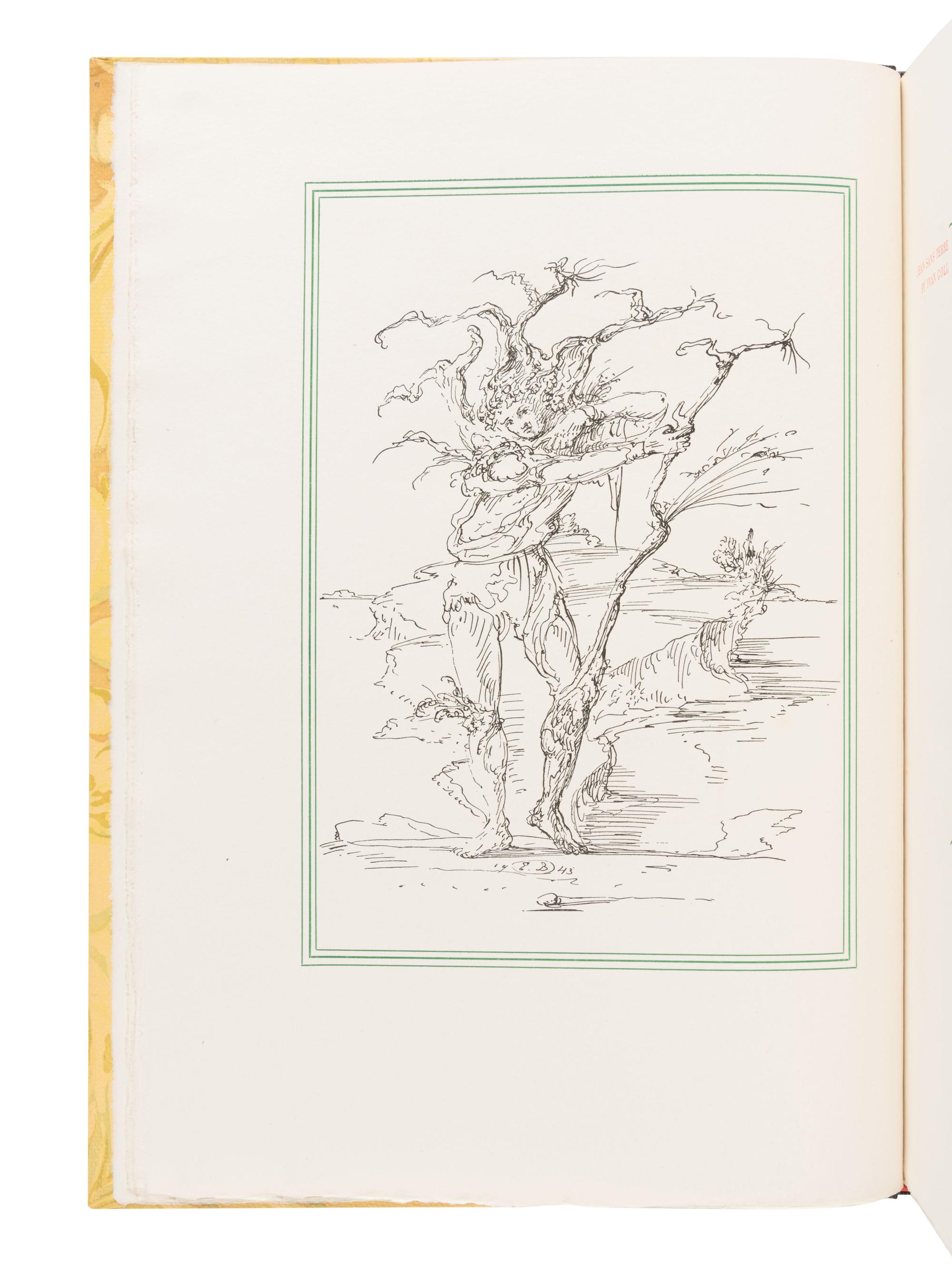 [GRABHORN PRESS]. GOLL, Yvan (1891 - 1950). Landless John . San Francisco: The Grabhorn Press, 1944.