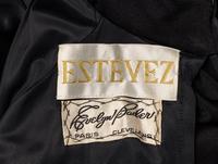 Estévez, Black Jersey Halter Dress