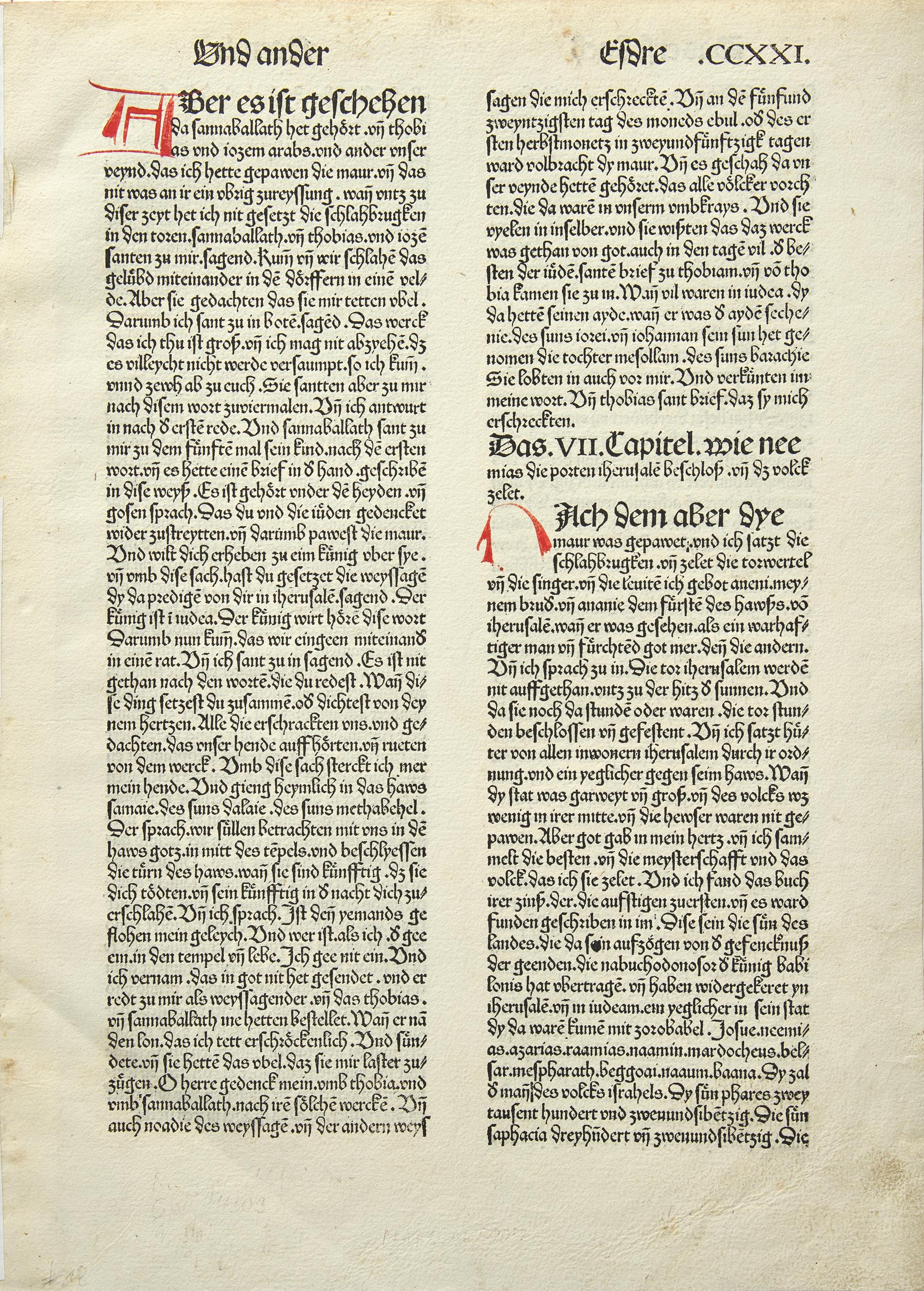 [Early Printing] Group of Leaves From 4 Early Printed Works