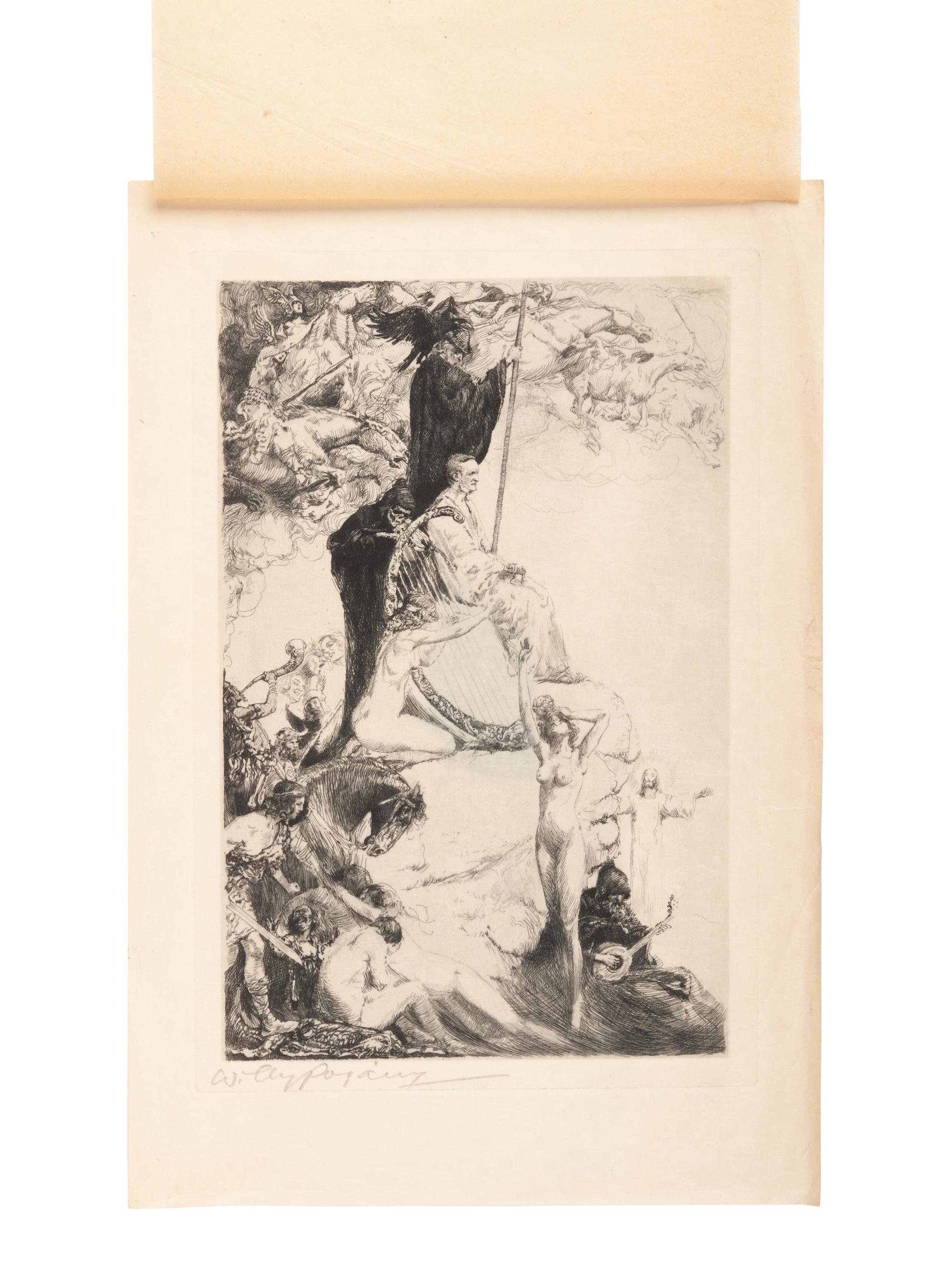 [WAGNER, Richard (1813-1883)]. – ROLLESTON, T.W. Parsifal or the Legend of the Holy Grail . Willy Pogany, illustrator. London: Harrap & Co., [1912].