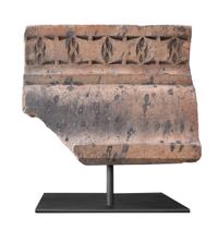 A Sullivan Designed Terra Cotta Facade Fragment from the Chicago Stock Exchange 12" W x 6" D x 13" H — United States, 1893