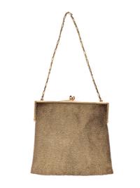TIFFANY & CO., YELLOW GOLD MESH PURSE