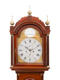 A George IV Mahogany Tall Case Clock