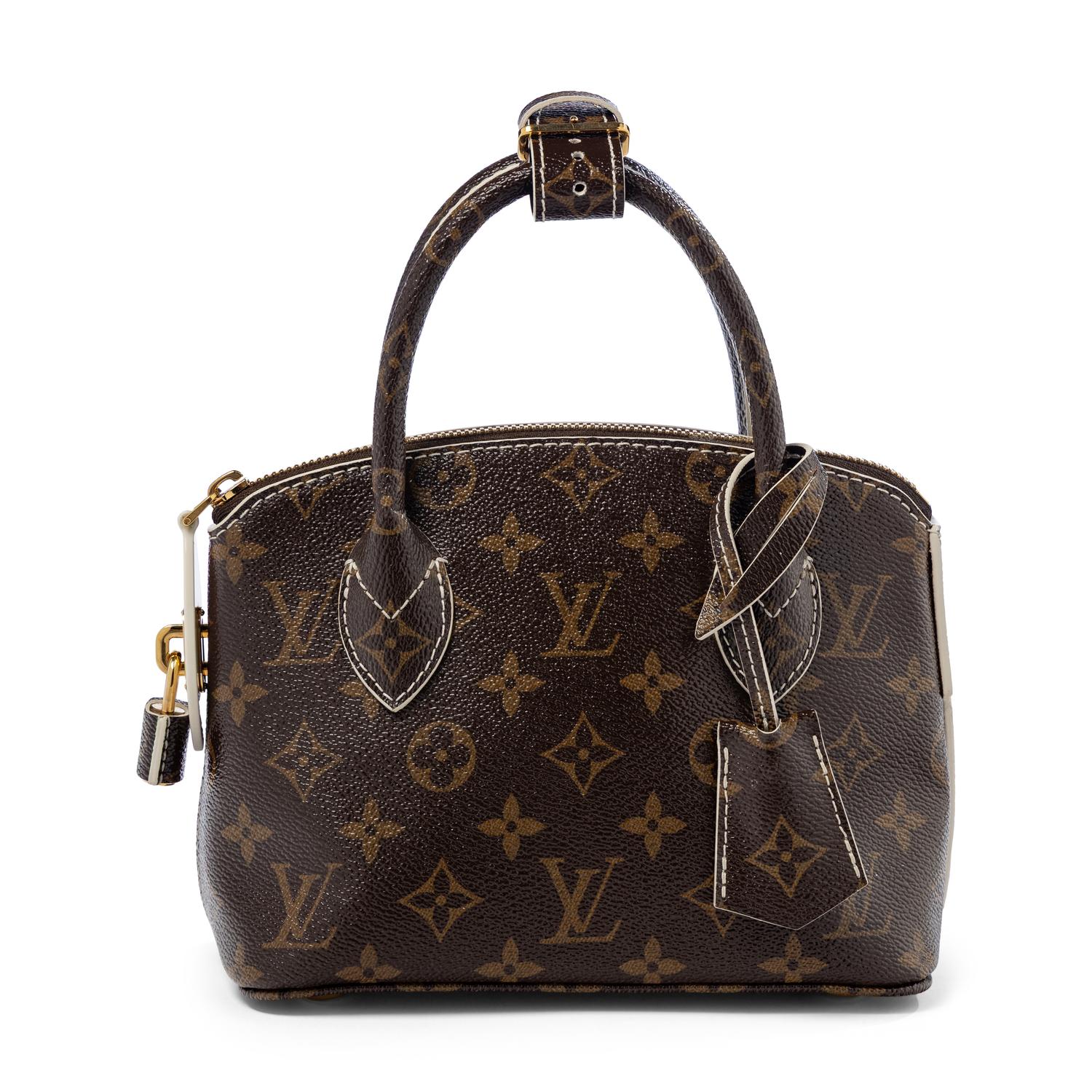 LOUIS VUITTON, MONOGRAM FETISH LOCKIT HANDBAG