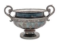 A Scottish Victorian Silver Punch Bowl
